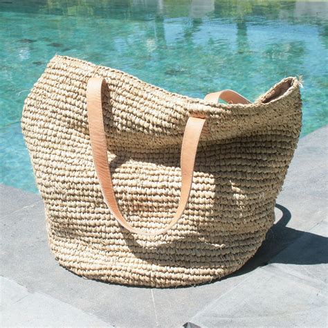 oversize straw beach bag|large straw bags for summer.